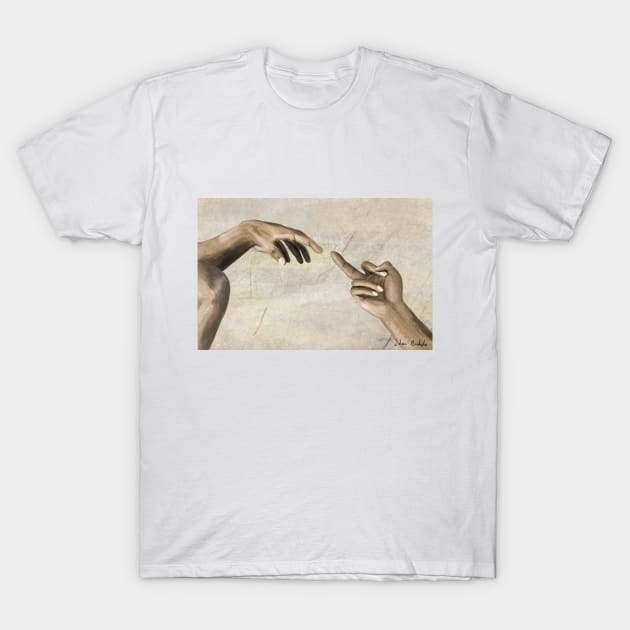 The (creation of the) Finger T-Shirt by ibadishi